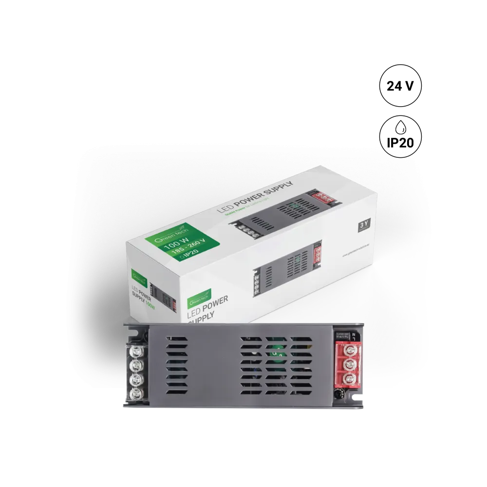 GREEN TECH LED power supply 100W | LED power supplies | E-shop.si