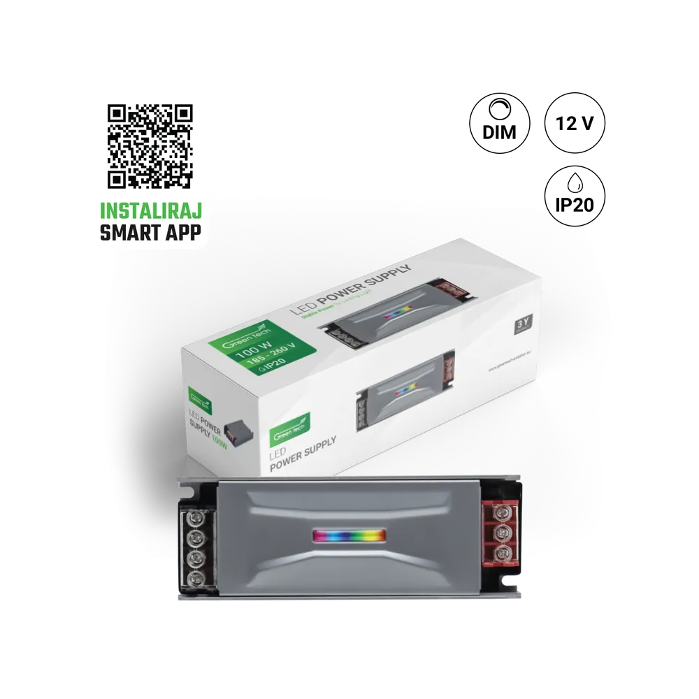 Green Tech SMART 100W LED | LED napajalniki | E-shop.si