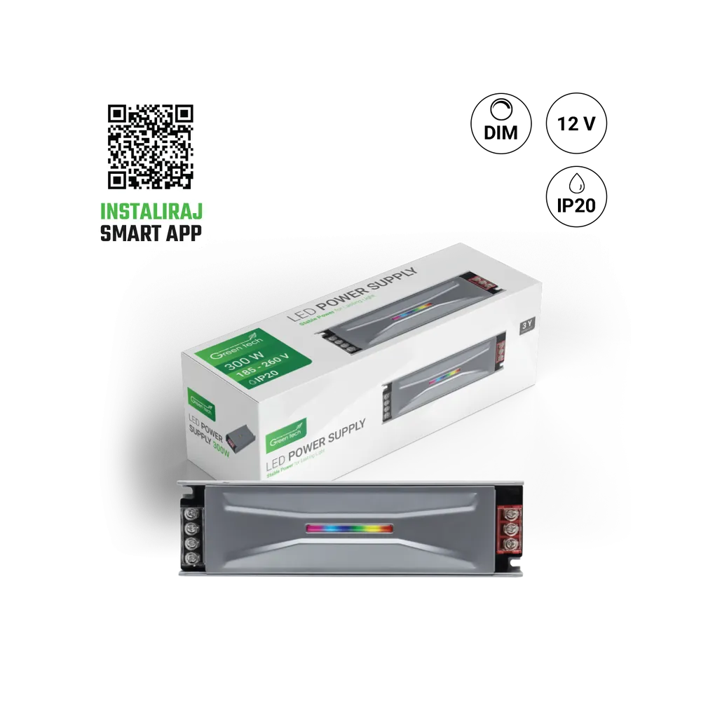 Green Tech SMART 300W | LED napajanje | E-shop.si