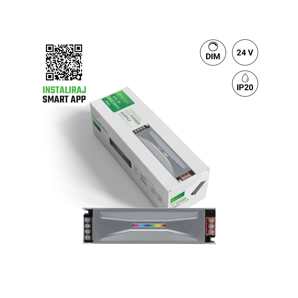Green Tech SMART 400W | LED napajalnik-kontroler | E-shop.si