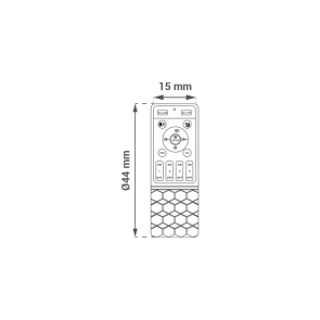 GREEN TECH Remote Control MYSTYLE-REMOTE for Magnetic Lamp