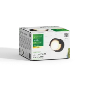 GREEN TECH LED zunanja zidna svetilka Green Tech ATLANTA, 6W, 3000K, IP65 - AB2882