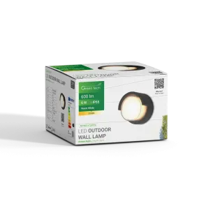 GREEN TECH LED zunanja zidna svetilka Green Tech ATLANTA, 6W, 3000K, IP65 - AB2882