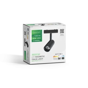 GREEN TECH LED magnetic lamp MYSTYLE 20W, 3CCT, Dim.