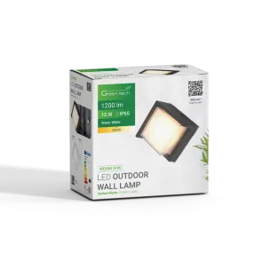 GREEN TECH LED outdoor wall lamp Green Tech OHIO, 12W, 3000K, IP65 - AB2884