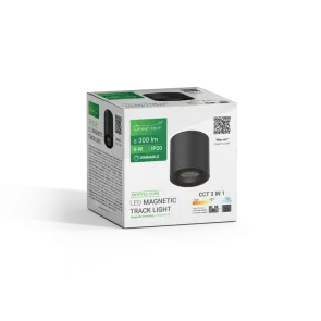 GREEN TECH LED magnetic lamp MYSTYLE 6W, 3CCT, DIM, APP