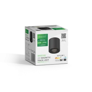 GREEN TECH LED magnetic lamp MYSTYLE 6W, 3CCT, DIM, APP