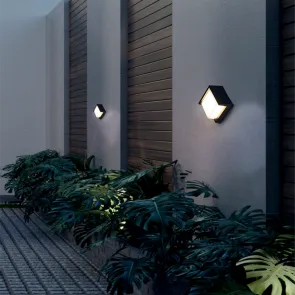 GREEN TECH LED outdoor wall lamp Green Tech OHIO, 12W, 3000K, IP65 - AB2884