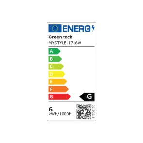 GREEN TECH LED magnetna svetilka MYSTYLE 6W, 3CCT, Dim., APP