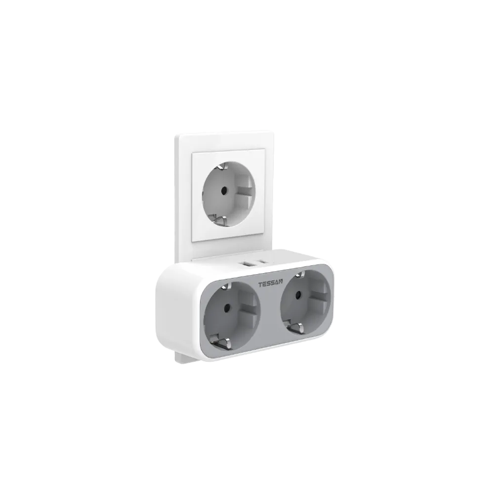 Tessan TS-WS02DE01 | Stenska vtičnica | E-shop.si