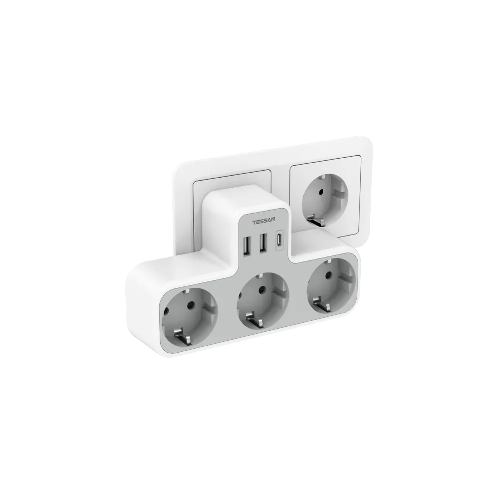 Tessan TS-323-C | Stenska vtičnica | E-shop.si