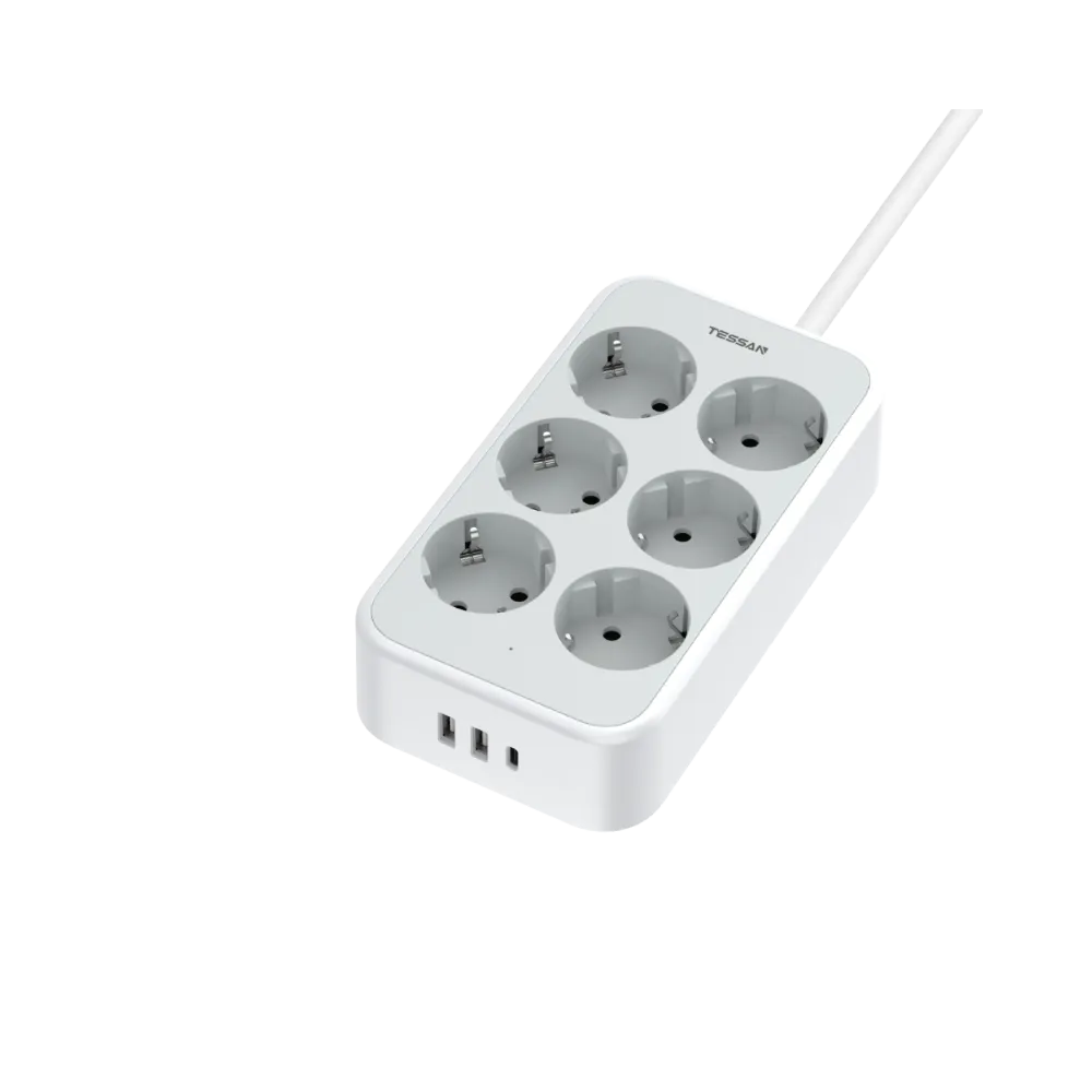 Tessan TS-PS02DE00 | Power Strip | E-shop.si