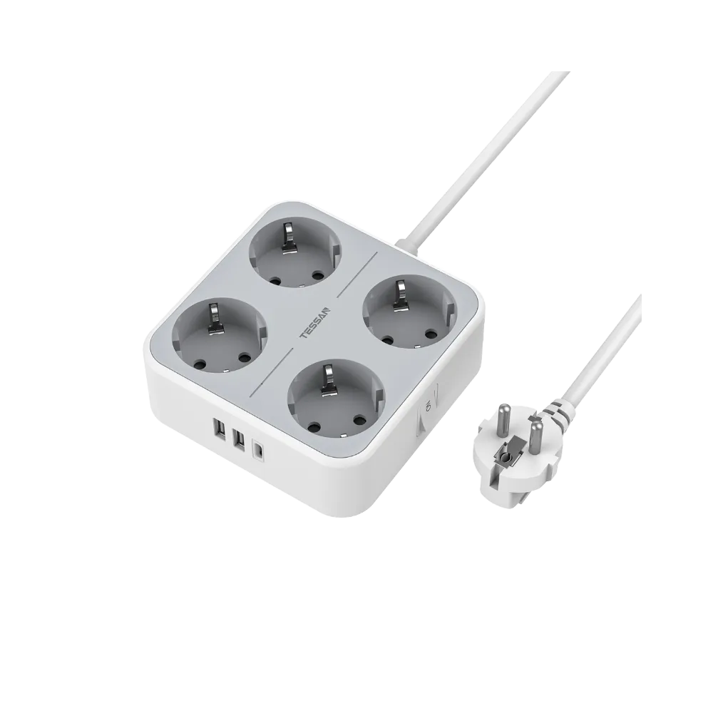 Tessan TS-302-C | Power Strip | E-shop.si
