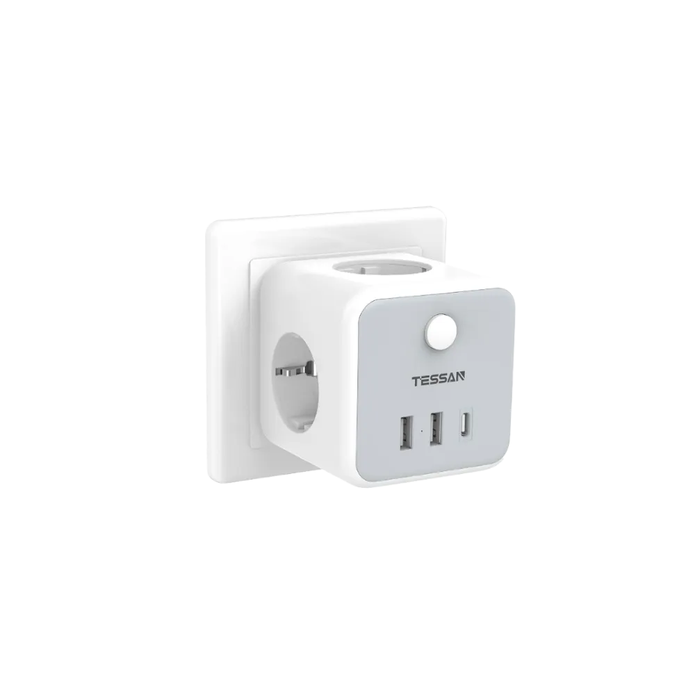 Tessan TS-301-DE-C | Stenske vtičnice | E-shop.si