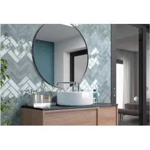 Coco Blue Grass Gloss 5x15 | Keramične ploščice | E-shop.si