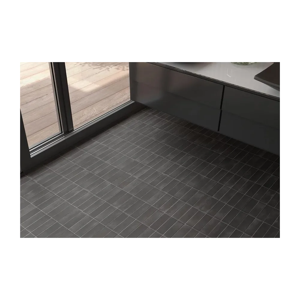 Coco Black Hat Mat 5x15 | Ceramic Tiles | E-shop.si