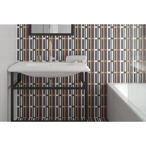 Bauhome Domino Warm Mat 20x20 | Ploščice | E-shop.si