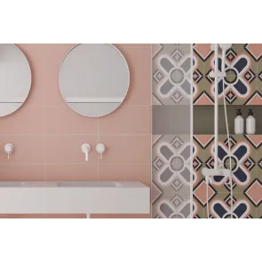 Bauhome Blume Cold Mat 20x20 cm tiles | Keramične ploščice | E-shop.si