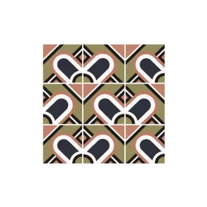 Bauhome Blume Cold Mat 20x20 cm | Ceramic Tiles | E-shop.si