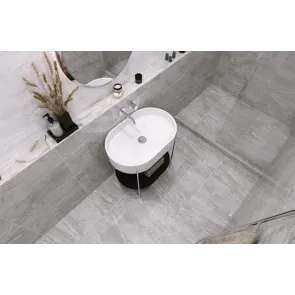 Marmo Milano Light Grey | Bathroom Tiles | E-shop.si