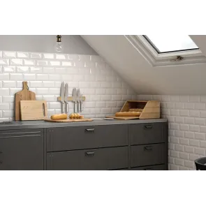 Metro White Gloss 10x20 | Keramične ploščice | E-shop.si