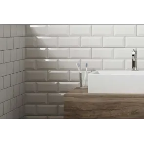 Metro White Gloss 10x20 | Kitchen Tiles | E-shop.si