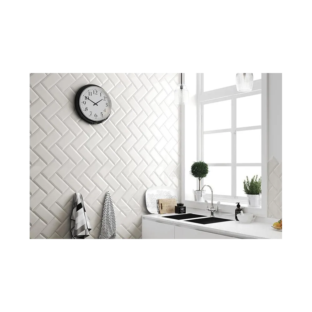 Metro White Mat 10x20 | Ceramic Tiles | E-shop.si