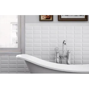 Metro White Mat 10x20 | Ceramic Tiles | E-shop.si