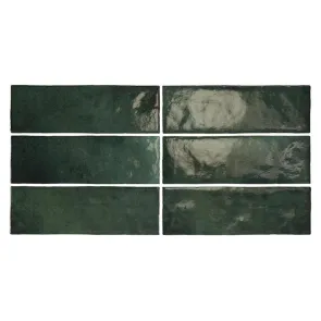 Artisan Moss Green 6.5x20 | Keramične ploščice | E-shop.si