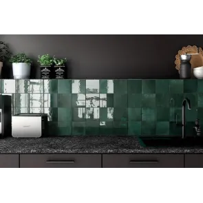 Artisan Moss Green 6.5x20 | Ceramic Tiles | E-shop.si
