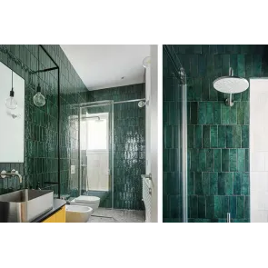 Artisan Moss Green 6.5x20 | Ceramic Tiles | E-shop.si