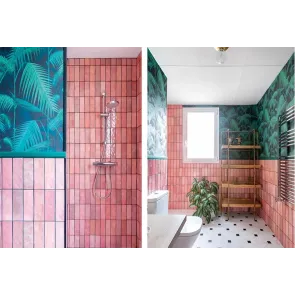 Artisan Rose Mallow 6.5x20 | Ceramic Tiles | E-shop.si