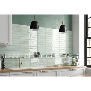 Tribeca Seaglass Mint 6x25 | Ceramic tiles | E-shop.si