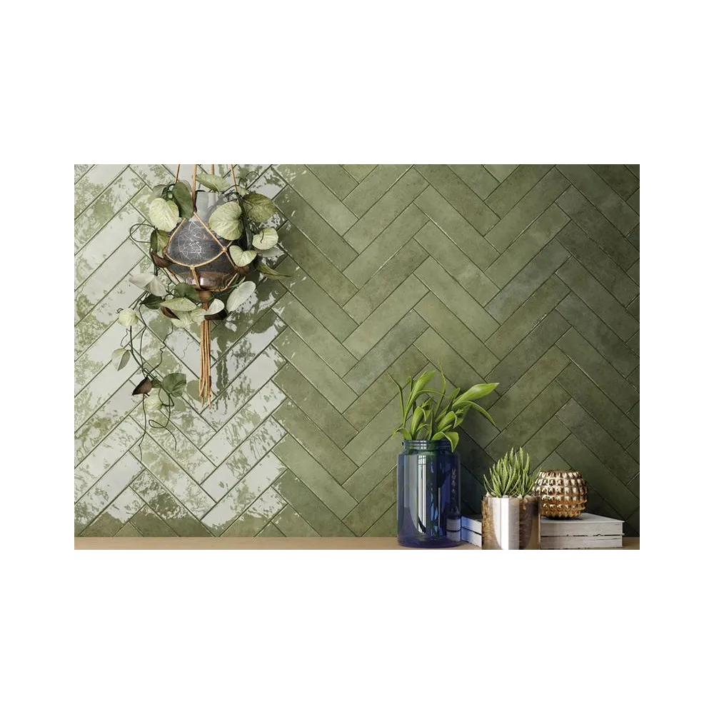 Tribeca Sage Green 6x25 | Keramične ploščice | E-shop.si