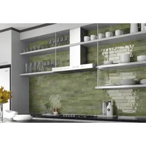 Tribeca Sage Green 6x25 | Keramične ploščice | E-shop.si