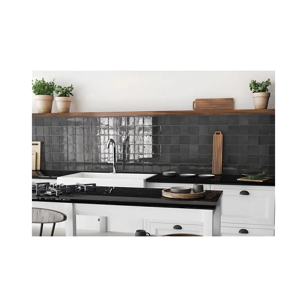 Manacor Black 10x10 | Keramične ploščice | E-shop.si