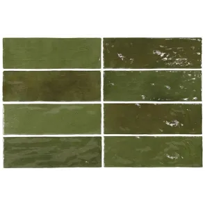 La Riviera Botanical Green 6.5x20 | Tiles | E-shop.si