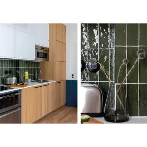La Riviera Botanical Green 6.5x20 | Tiles | E-shop.si