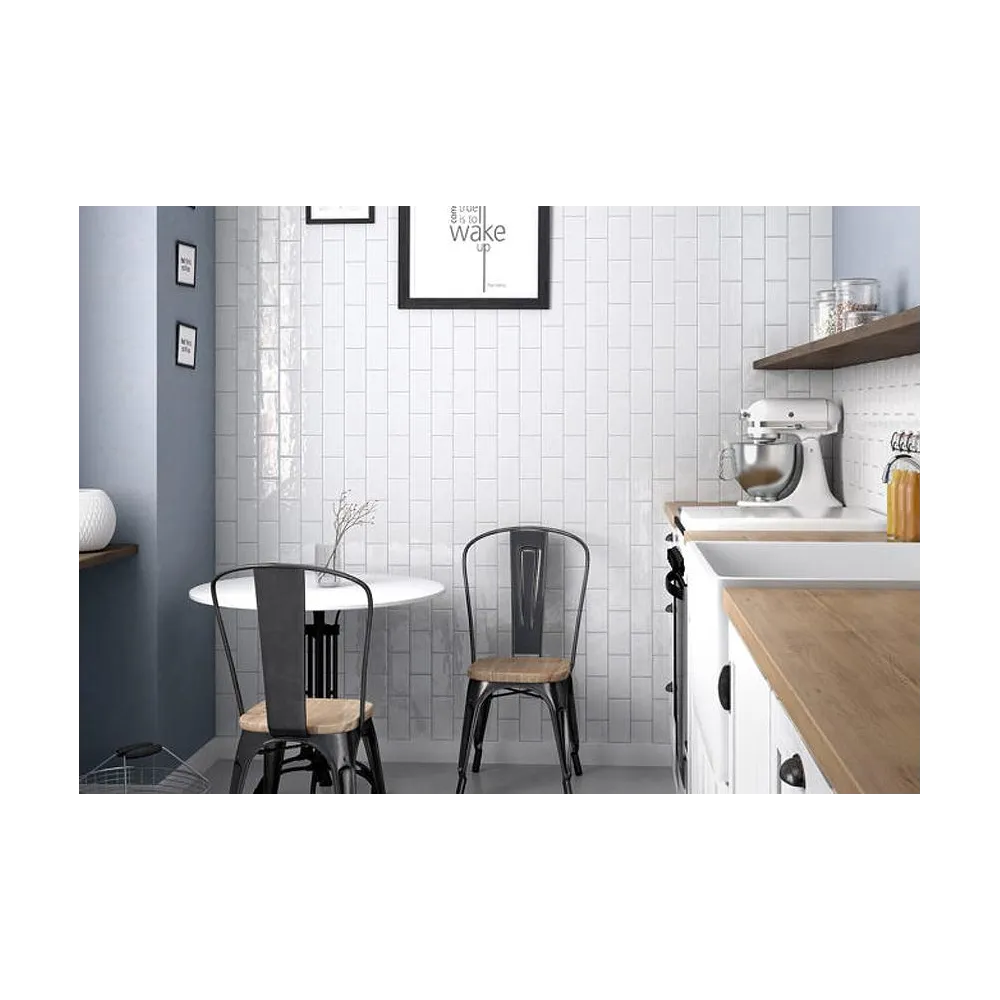 Cottage White Gloss 7.5x15 | Ceramic Tiles | E-shop.si