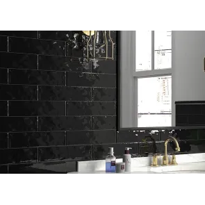 Cottage Black Gloss 7.5x30 | Ceramic tiles | E-shop.si