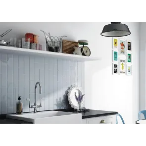 Evolution Sky Blue gloss 7.5x15 | Ploščice | E-shop.si