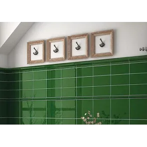 Evolution Green gloss 7,5x15 | Ploščice | E-shop.si