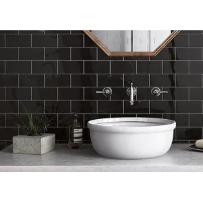 Evolution Negro gloss 7,5x15 | Ploščice | E-shop.si