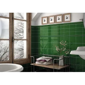Evolution Victorian Green gloss 15x15 | Tiles | E-shop.si