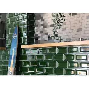 Evolution Victorian Green gloss 7x15 | Tiles | E-shop.si