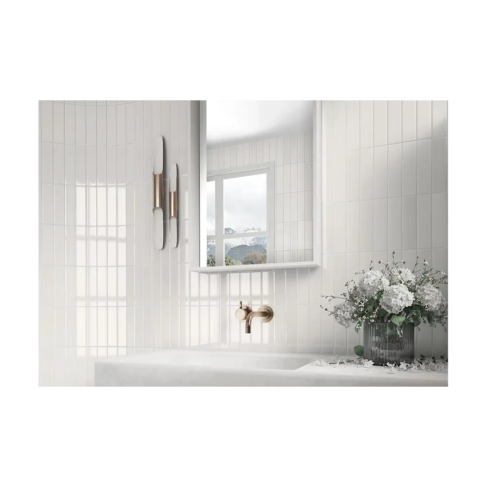 Limit Blanc gloss 6x25 | Ceramic tiles | E-shop.si