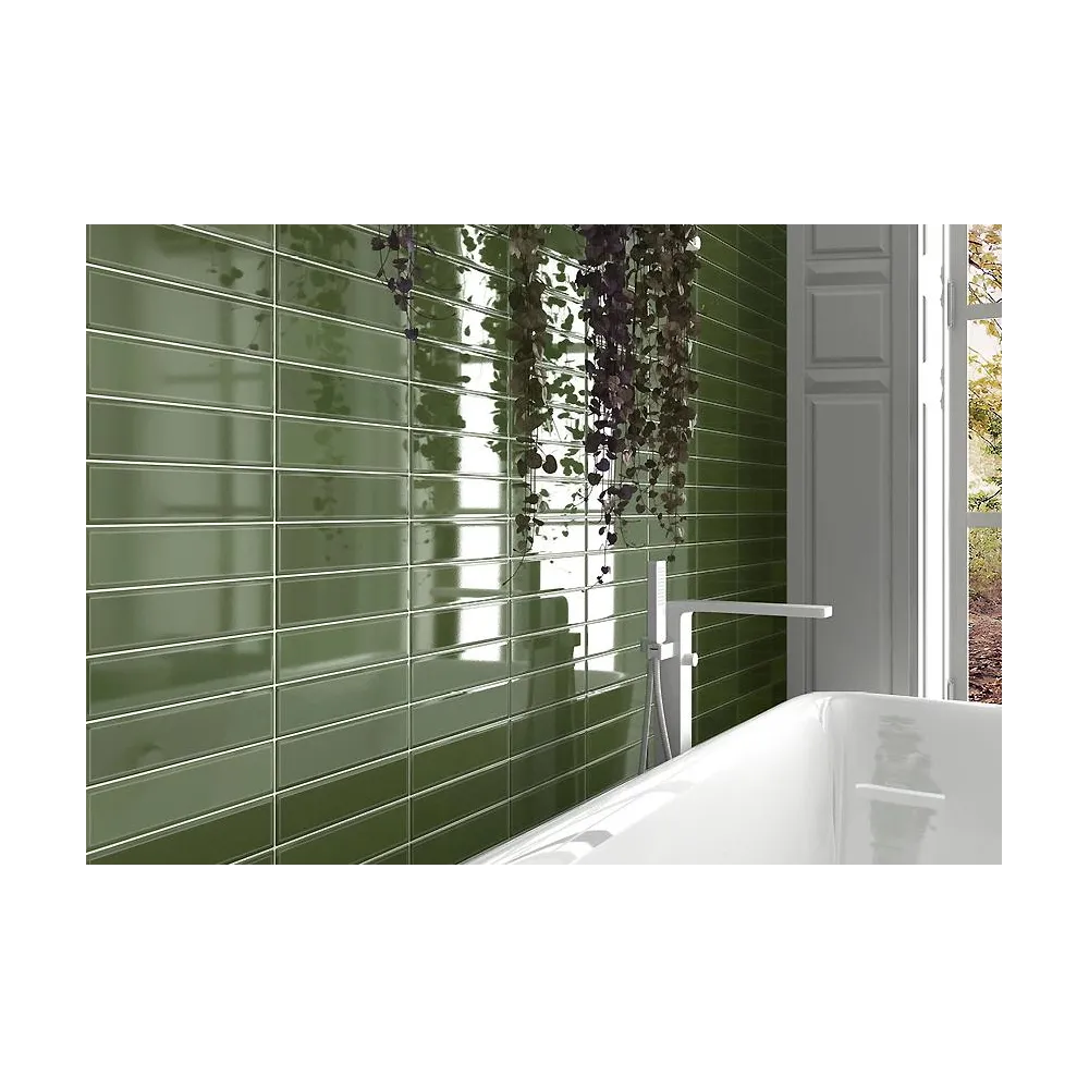 Limit Vert gloss 6x25 | Ceramic tiles | E-shop.si