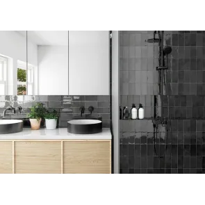 Manacor Black 7x15 | Keramične ploščice | E-shop.si