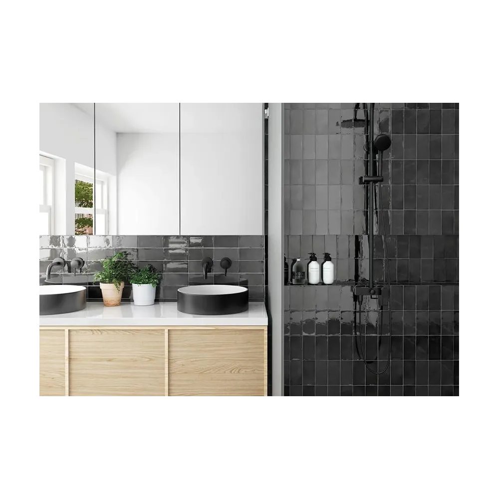 Manacor Black 7x15 | Keramične ploščice | E-shop.si