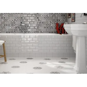 Metro White gloss 7x15 | Keramične ploščice | E-shop.si